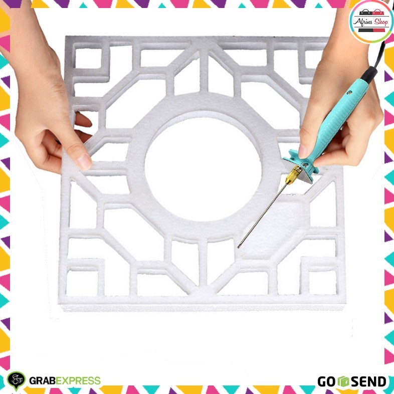 

pemotong busa styrofoam Taffware 15W 405mm