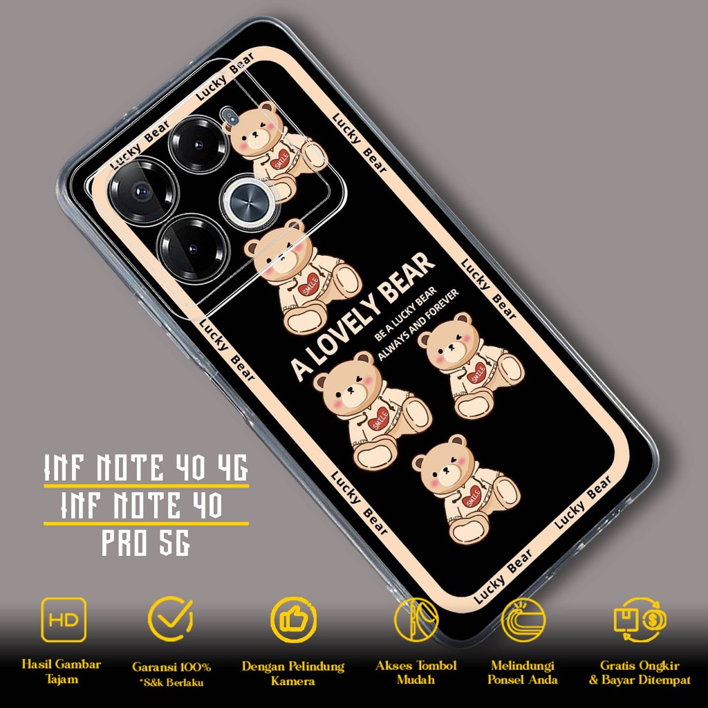 Case INFINIX NOTE 40 4G 40 PRO 5G TERBARU - Casing INFINIX NOTE 40 40 PRO 5G [ ESTETIK ] Silikon INF