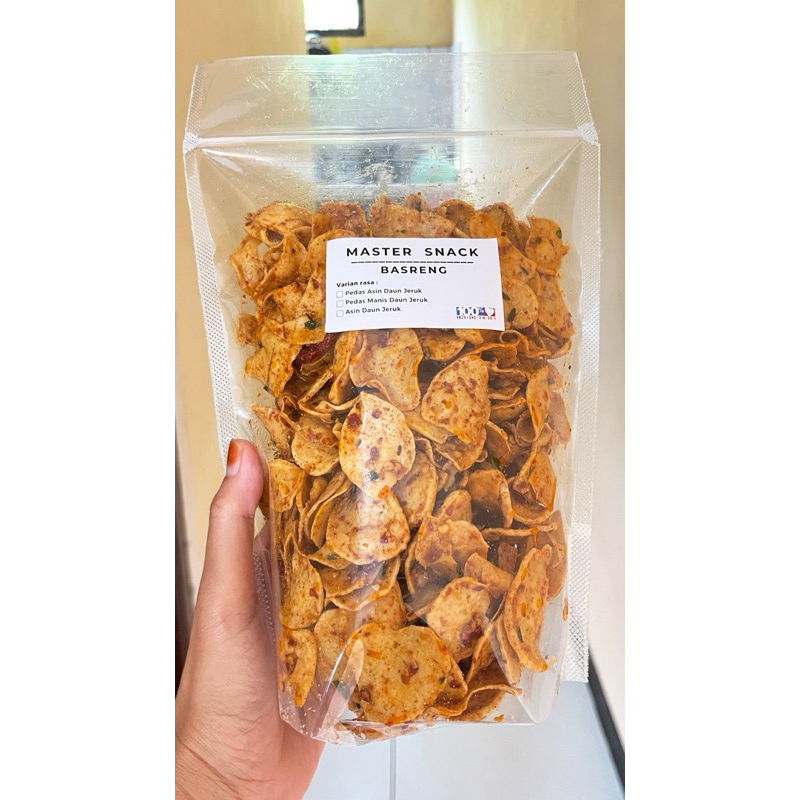 

PO 1 Hari Basreng Pedas Asin Daun Jeruk Super Crispy