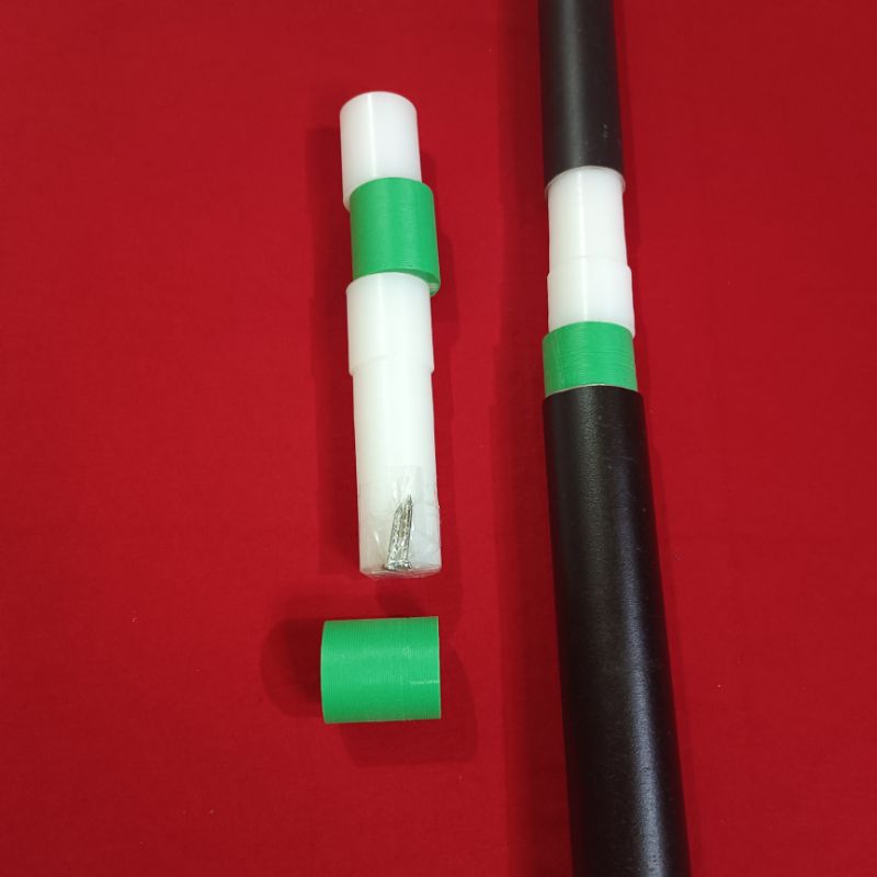 Klem putar otomatis untuk pipa egrek 38mm ke 33mm bahan nylon premium