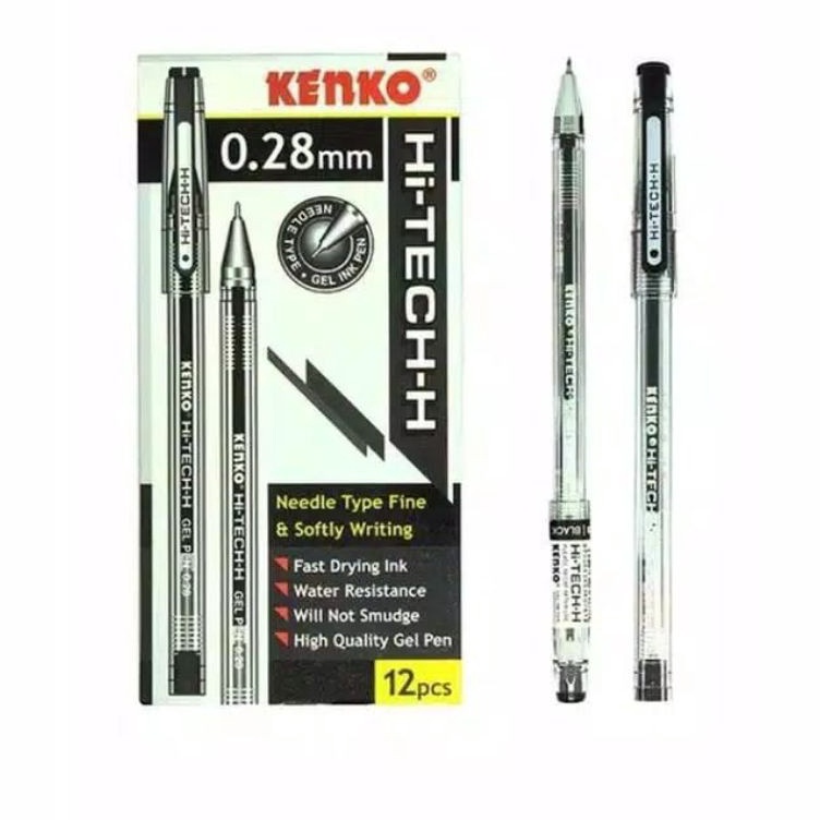 

KODE Y3I8 Pulpen HiTeCH Kenko HiTecC pulpen hitec lusin