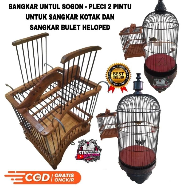 SANGKAR UNTULAN KANDANG UNTULAN BURUNG PLECI,SOGON,KONIN DLL