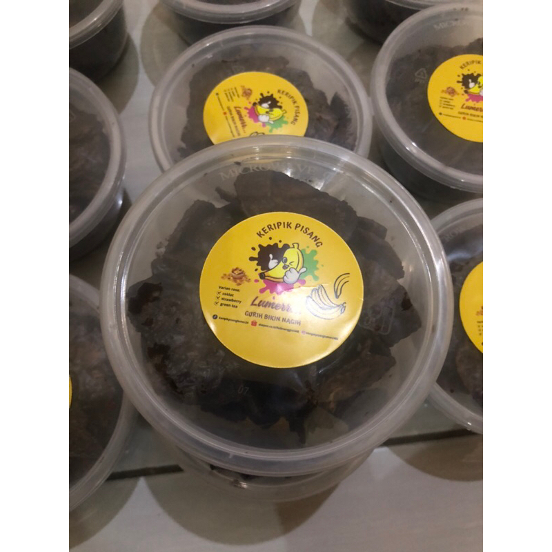 

keripik pisang coklat