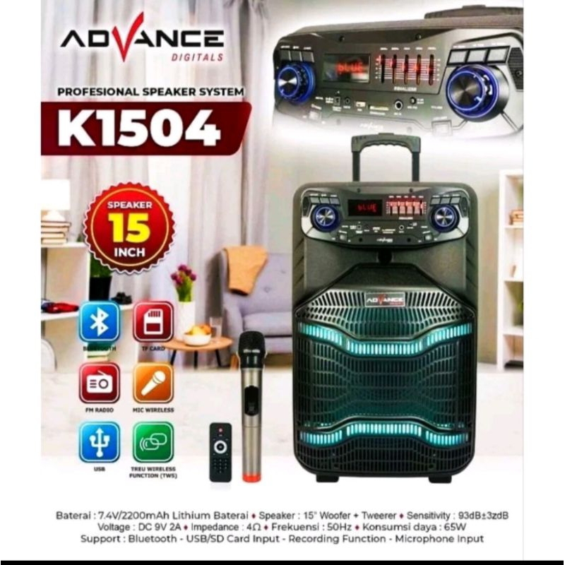 SPEAKER ADVANCE K 1504
