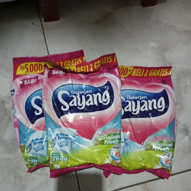 deterjen sayang