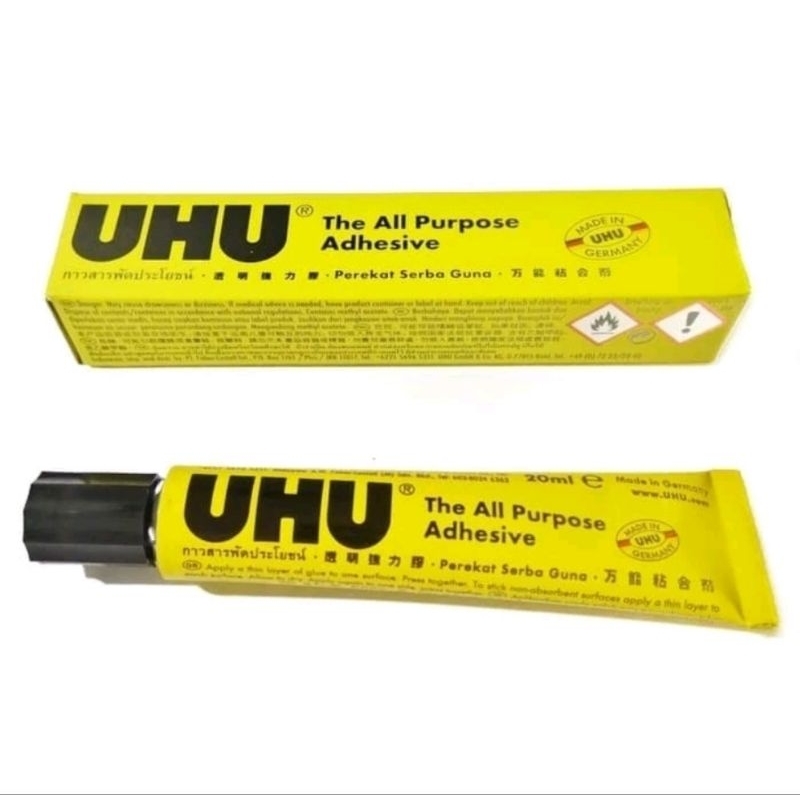 

UHU Lem Cair Serbaguna, All Purpose Adhesive 20ml