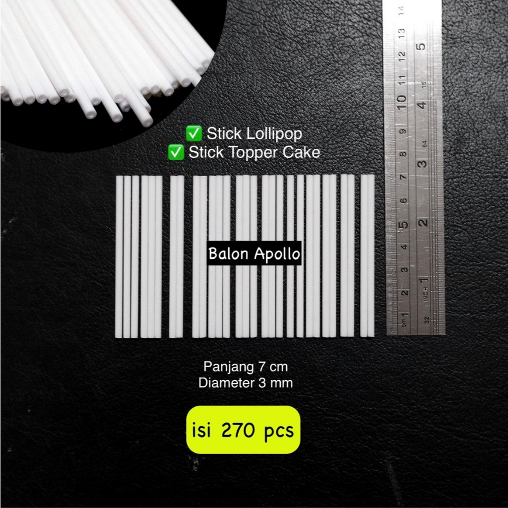 

STICK PERMEN / STICK TOPPER CAKE (100 GRAM)