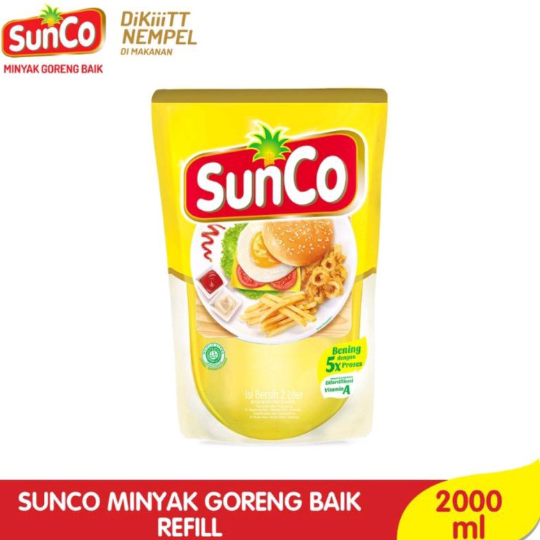 

Silahkan Belanja Sunco Minyak Goreng Refill 2L