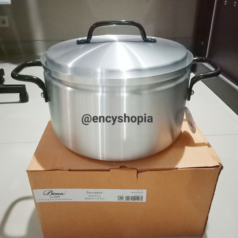 PANCI BIMA Saucepot 30cm Aluminium Bima Lux