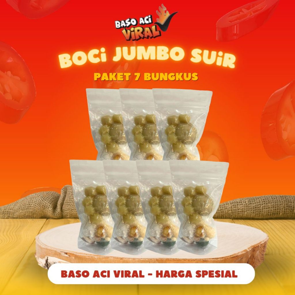 

PAKET HEMAT BASO ACI AYAM SUWIR 7pcs / BASO ACI HEMAT AYAM