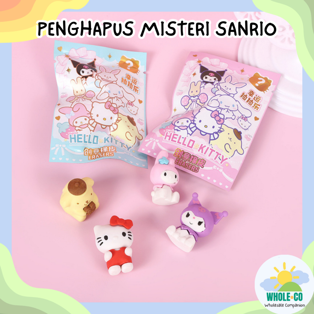 

Penghapus Misteri Paket Sanrio Premium Karakter Melody Kuromi Lucu Unik Imut Termurah Grosir Cod B-1002