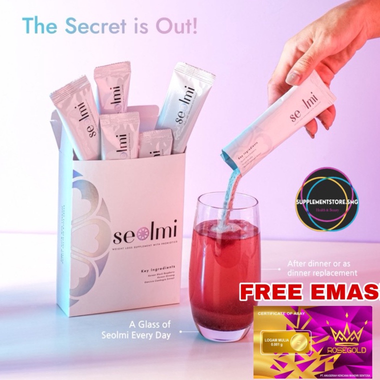 

Lihat Disini FREE GOLD Bisa Gosend Seolmi 1 BOX isi 1 sachet Korean Black Raspberry Fiber Probiotics Drink