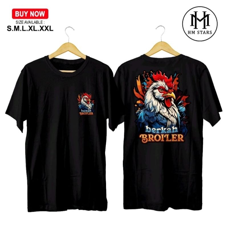 KAOS BERKAH BROILER PETERNAK AYAM BROILER INDONESIA