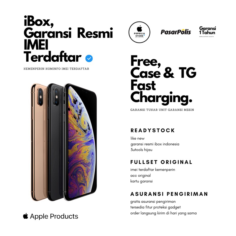 FLAGSHIP Ip Xs max 64 gb 256 gb