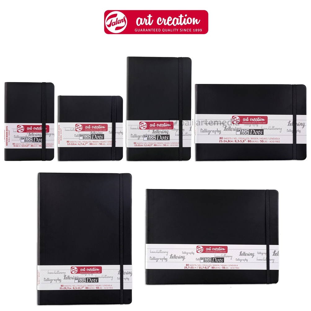 

KODE I8V7 Talens Art Creation Dotted Sketchbook 8g 8 Sheets