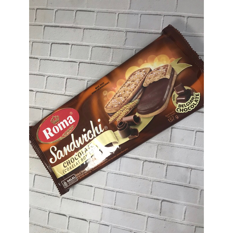 

Roma Sandwich Coklat 1,57 gram