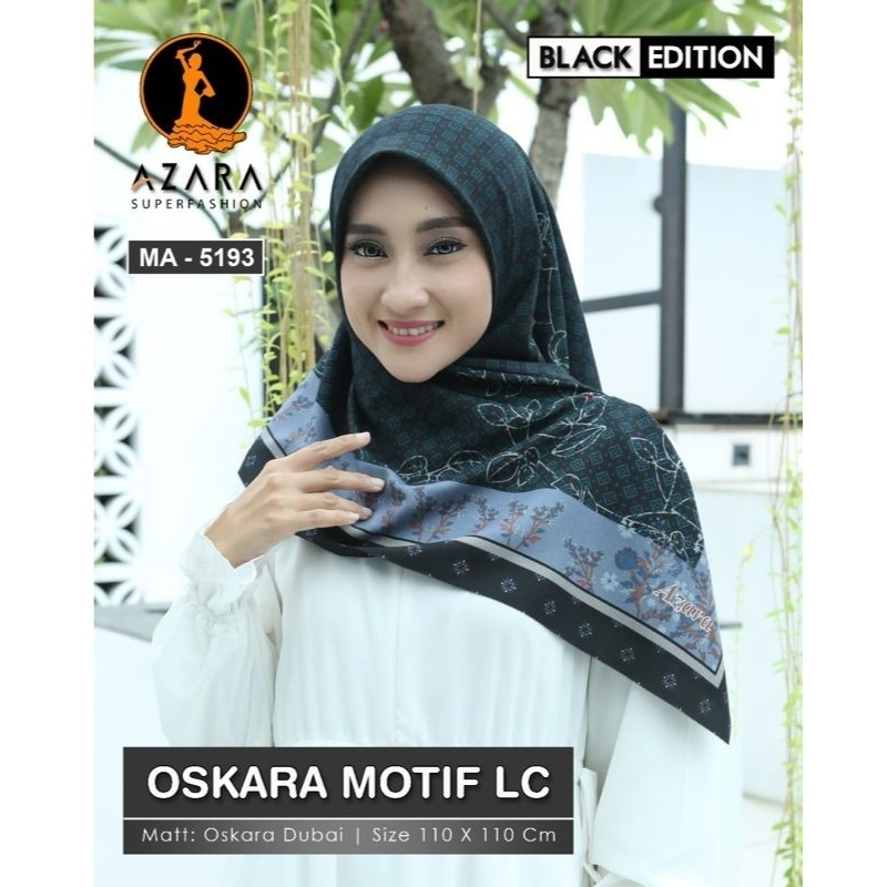 Jilbab OSKARA Voal edition Black