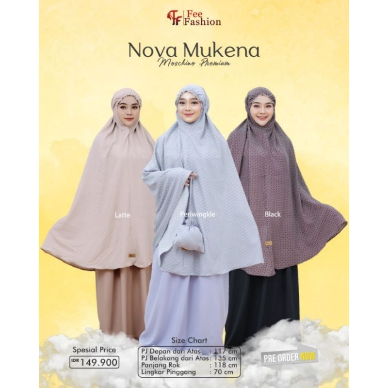Nova mukena by fee fashion