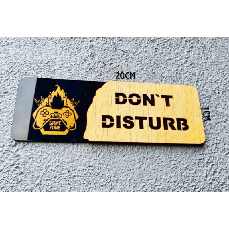 

sign don't distrub | sign label jangan ganggu