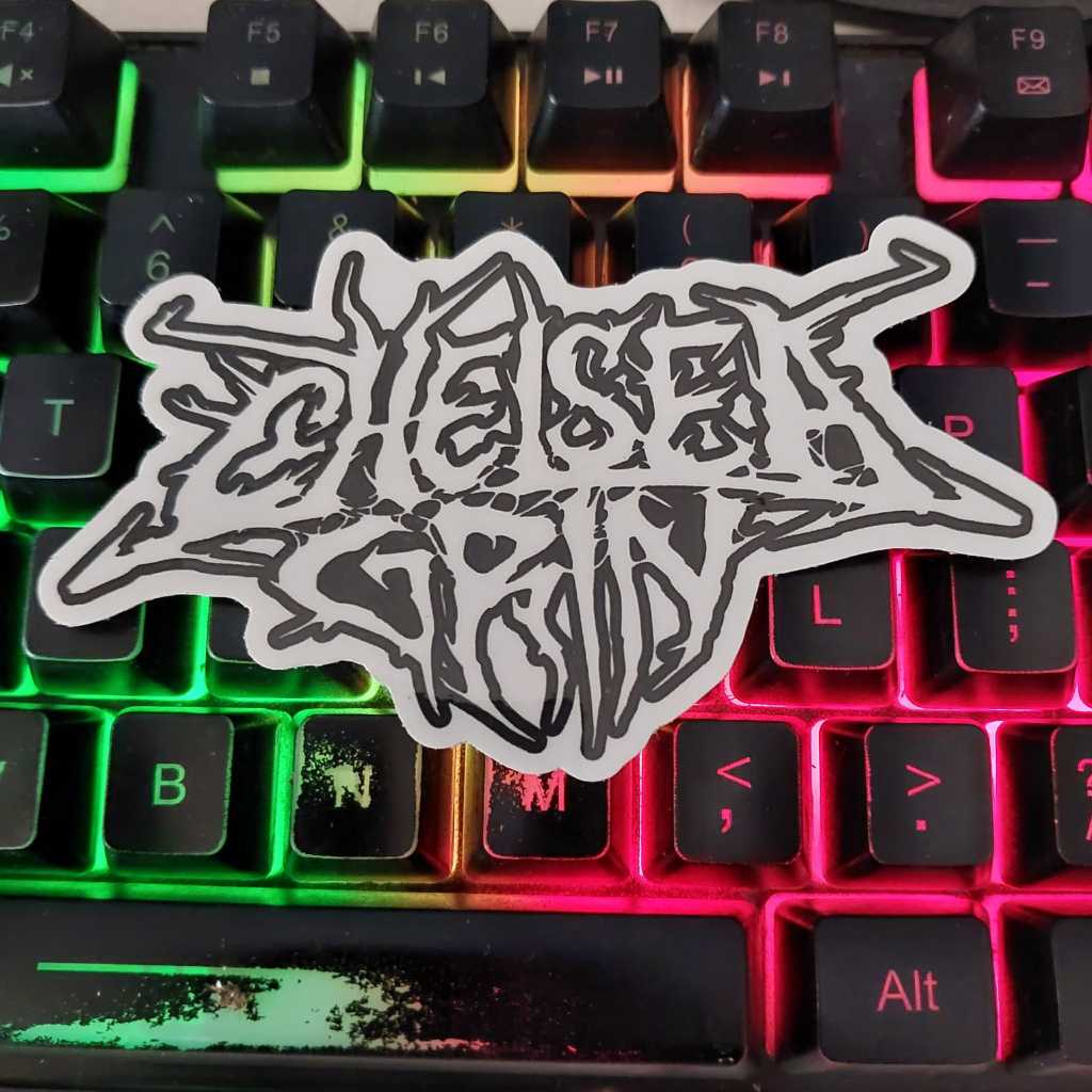 

Sticker CHELSEA GRIN - STIKER MUSIK METAL / DEATHCORE / METALCORE / HYPECORE Air Bahan Vinyl