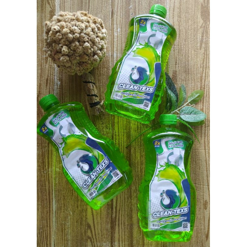 Clean Texs Pembersih Porcelen 1000ml / Cleantex murah / Pembersih kerak kamar mandi