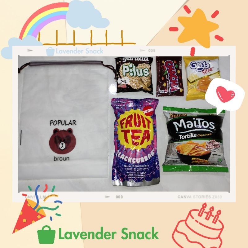 

Paket Snack Fruitea