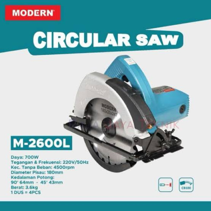 CIRCULAR SAW MODERN M2600 Laser