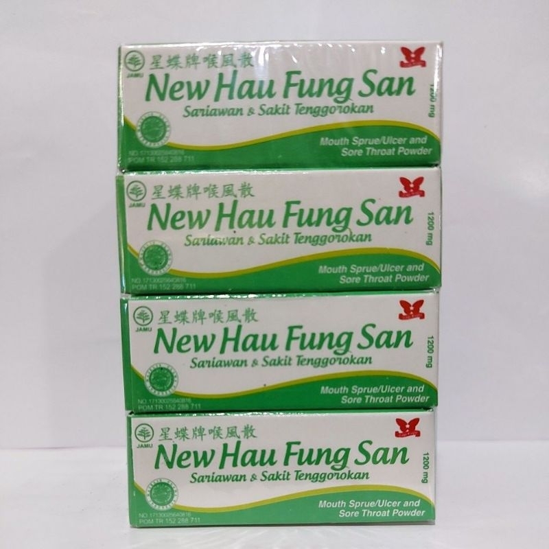 Obat sariawan Hau Fung San 12btl