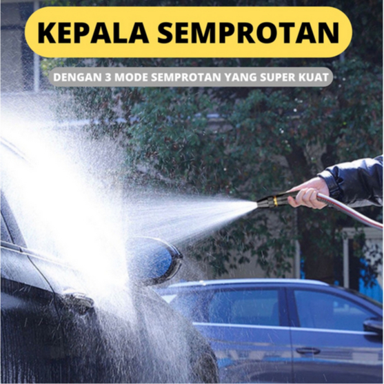 Kepala Semprotan Air / Kepala Semprotan Air Cuci Mobil Motor Kuningan Hose Nozzle / Steam Spray / Ke
