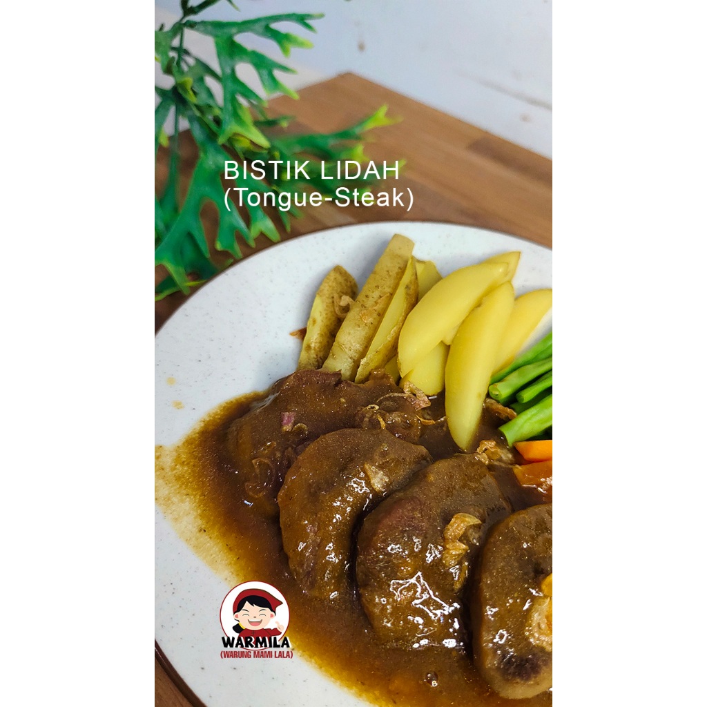 

Bistik Lidah Sapi Empuk 500gr