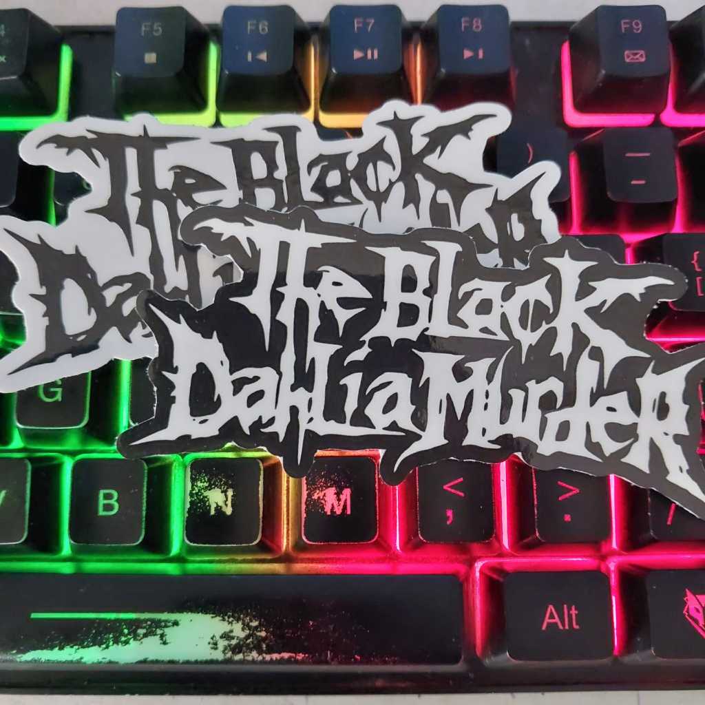 

Stiker The Black Dahlia Murder - Sticker Logo Band Deathcore