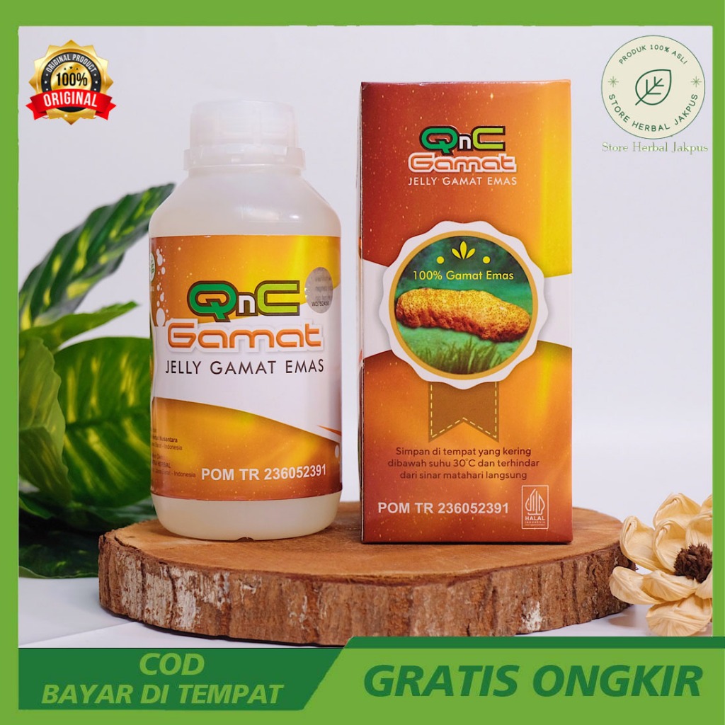 QnC Jelly Gamat QnC Jelli Gamat QnC Gel Gamat QnC Jelly Gamat QnC Jelly Gamat Emas 100% Original