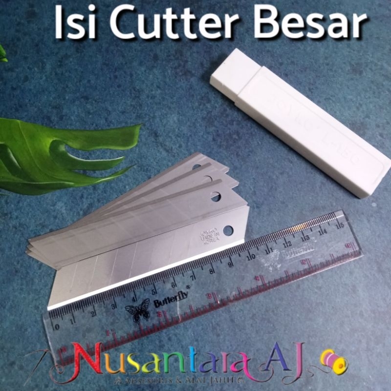 

Isi cutter / Refill cutter / Pisau cutter per pcs