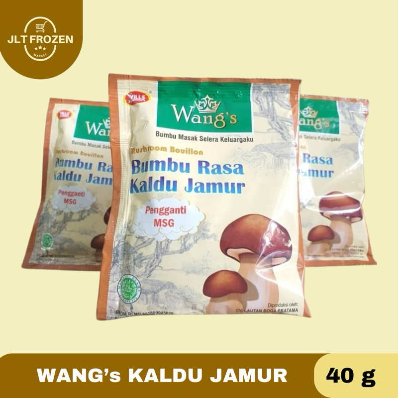 

Wangs Bumbu Kaldu Jamur / Kaldu Jamur Penyedap Rasa - 40g