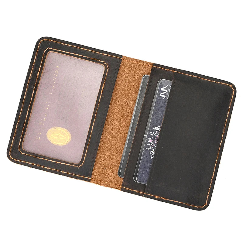 Dompet Kartu Pria Wanita Kulit Asli -  Dompet Kulit Sapi Asli - Card Holder Dompet Kartu