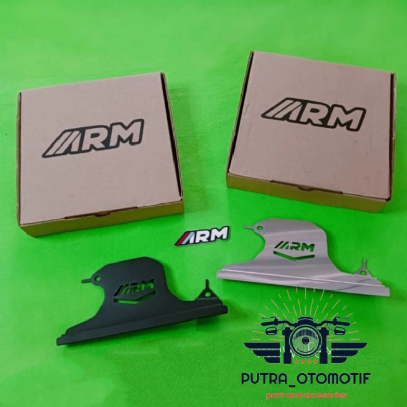 COVER LEHER RADIATOR VARIO 125/150 ARM/COVER LEHER ARM VARIO 125/150