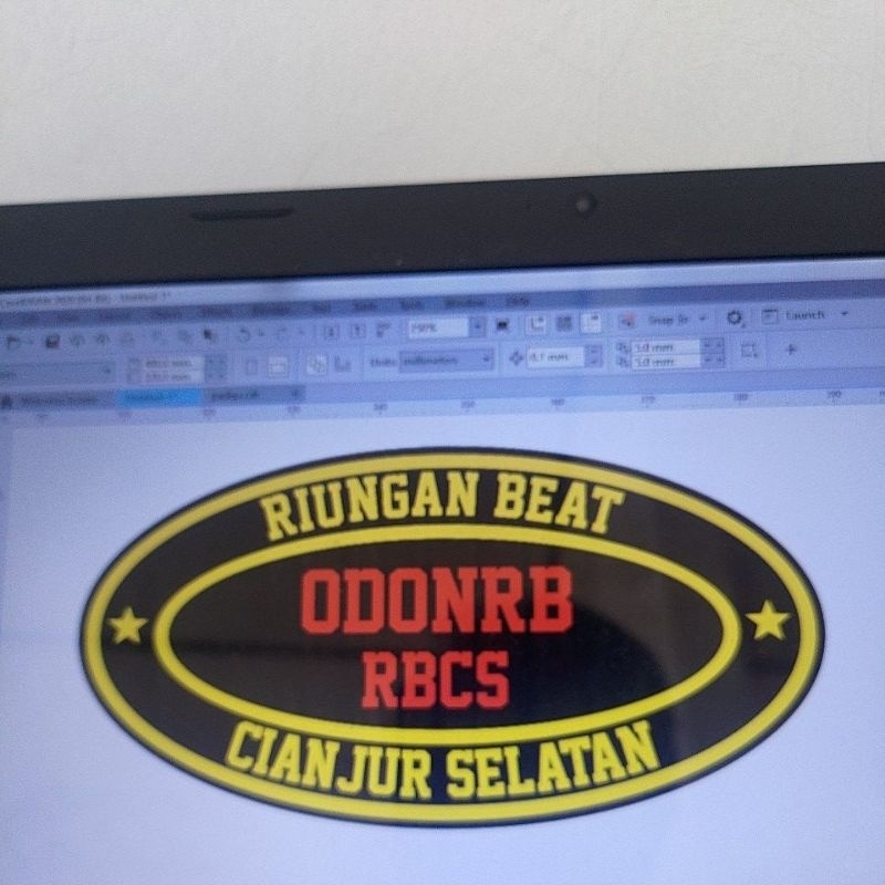 

Sticker Nama Custom