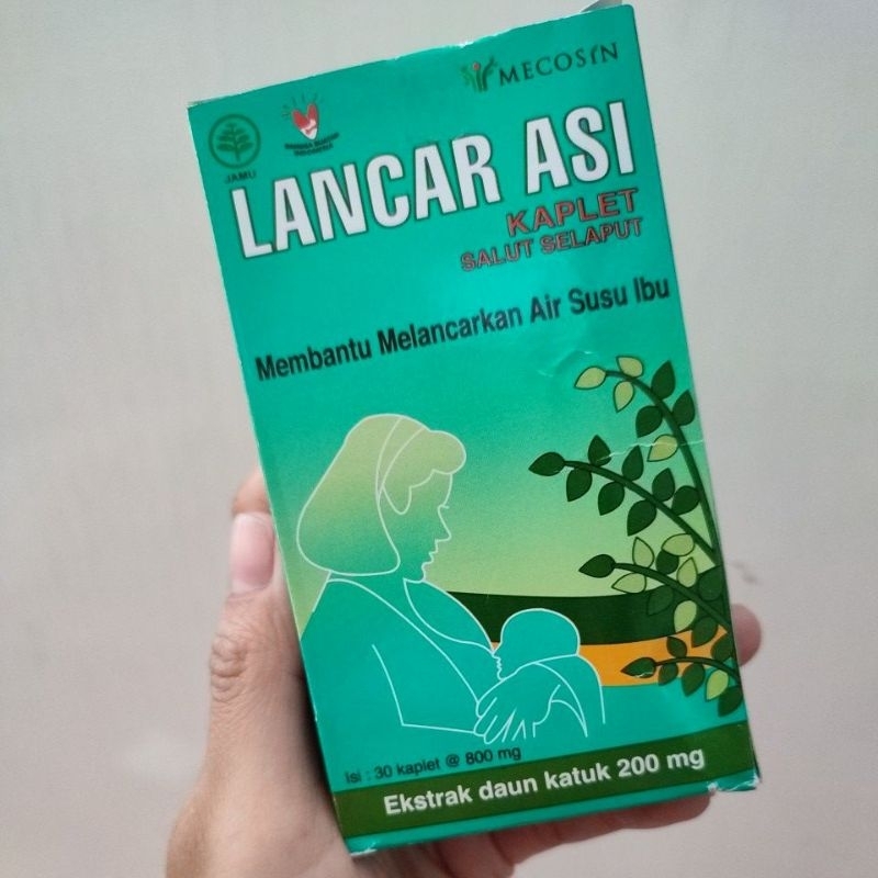 

Lancar ASI Ekstrak Daun Katuk 30 kaplet Pelancar Asi Booster