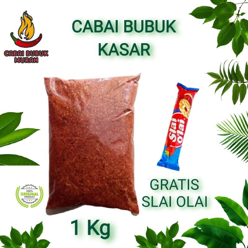 

CABAI BUBUK MURAH GILING KASAR GRATIS SLAIOLAI