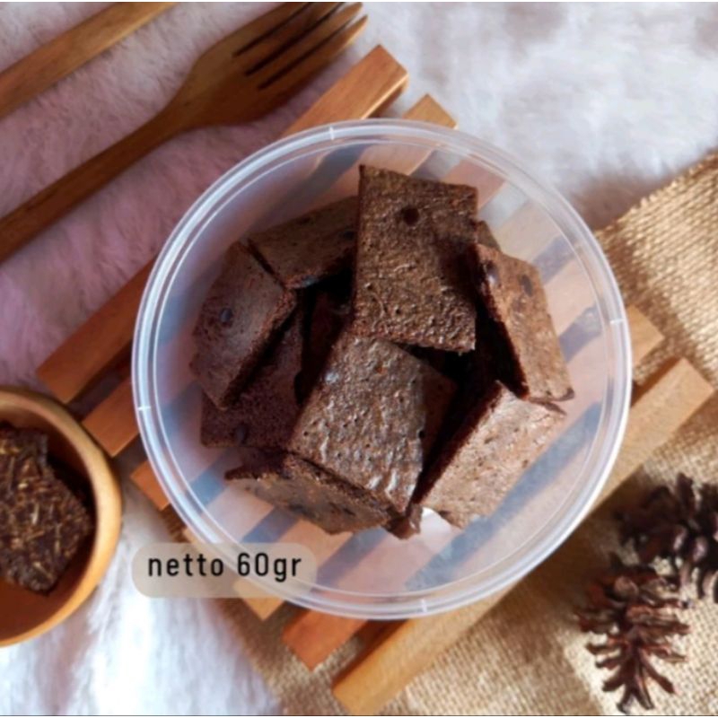 

[Murah Meriah]BROWNIES CRISPY KRIUK&NYOKLAT