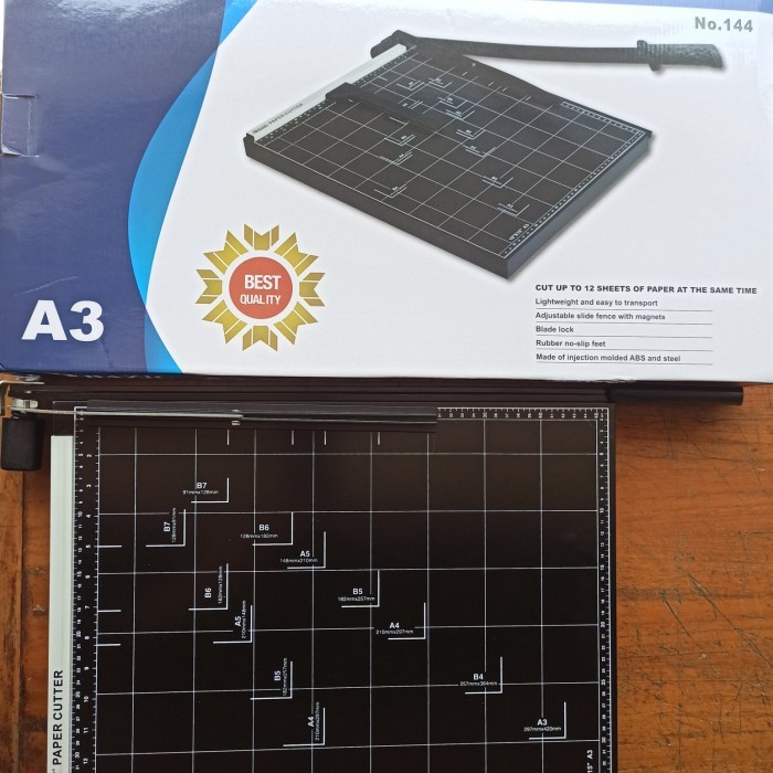 

Paper Cutter / Pemotong Kertas / F4 /A3