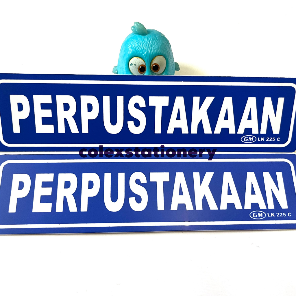 

Sticker Label / Sticker Label Bahan Acrylic Warna Perpustakaan Ukuran 5cm x 20cm Kecil (1 Pcs)