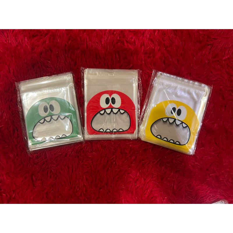

Plastik cookies lucu / plastik biskuit / perekat seal opp / plastik kue 10x10 (100pc)