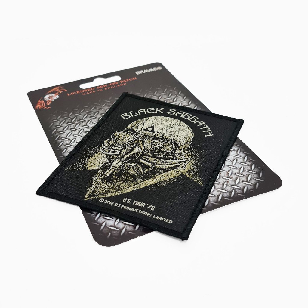 Official Black Sabbath - US Tour 1978 Woven Patch