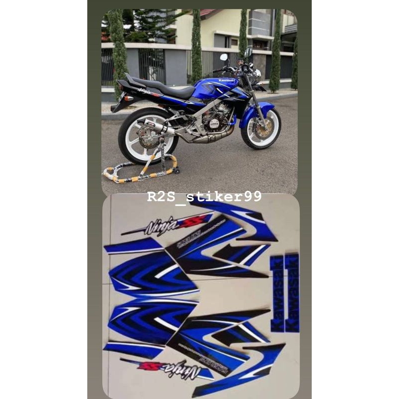 

STIKER/STRIPING NINJA SS BIRU 2011/2012,high quality