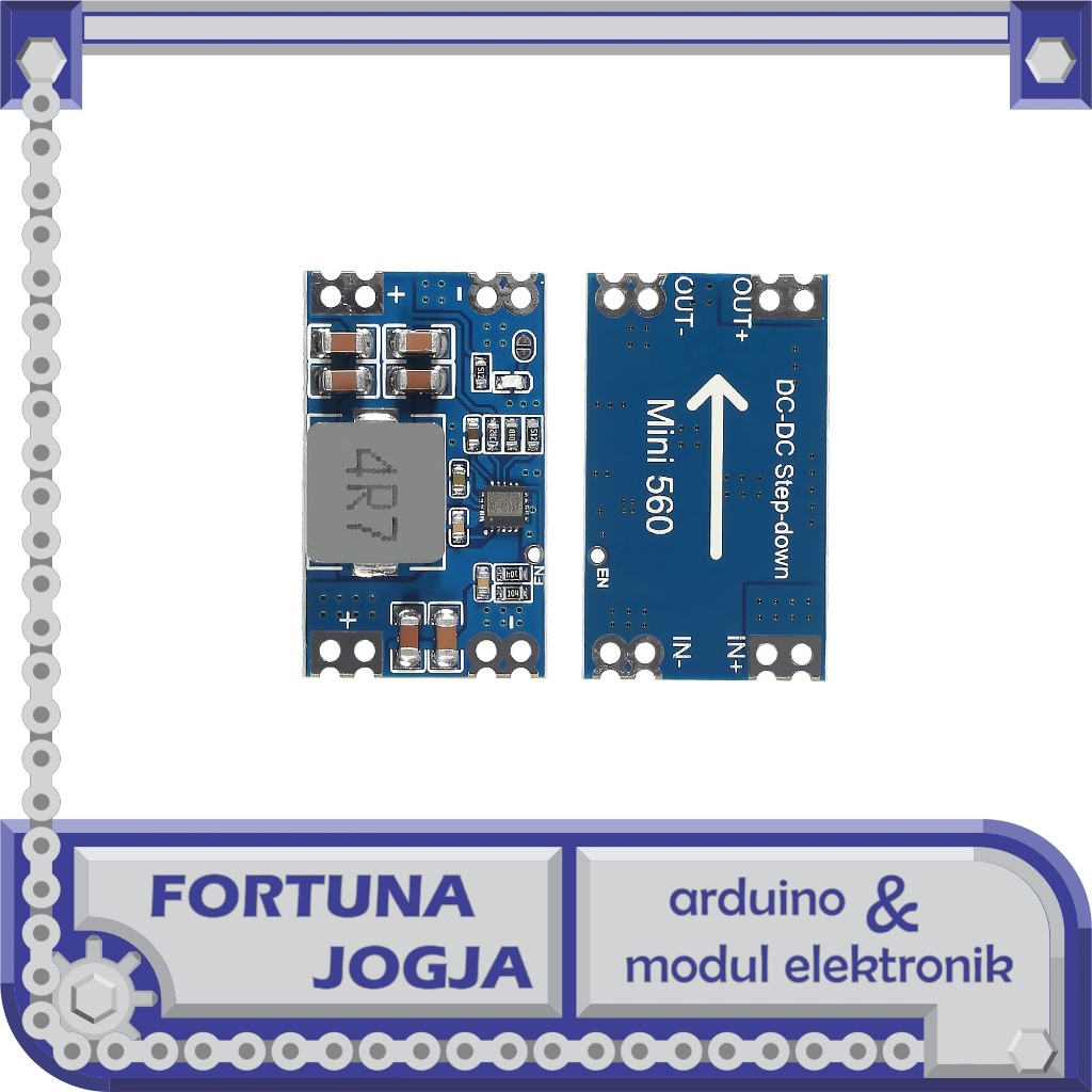 Mini 560 DC-DC Stepdown Buck Converter 5A 3.3V 5V 9V 12V