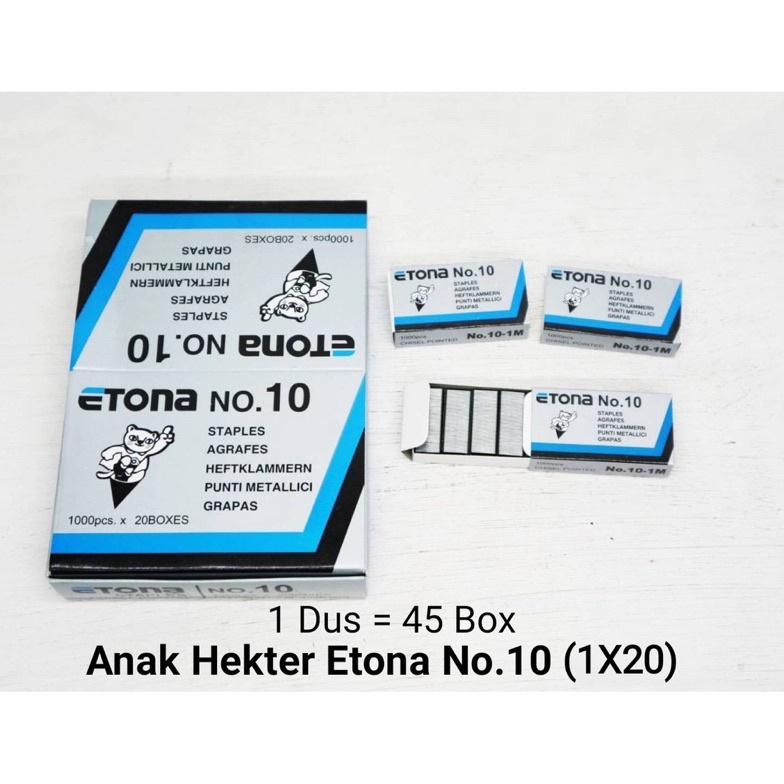 

ART B32Y Anak hekter ETONA harga perbox isi 2kotak kecil