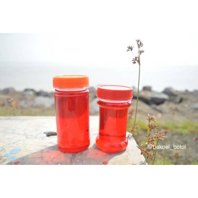 toples lada 150 ml / toples plastik 150 ml / toples sambal 150 ml / toples kosong