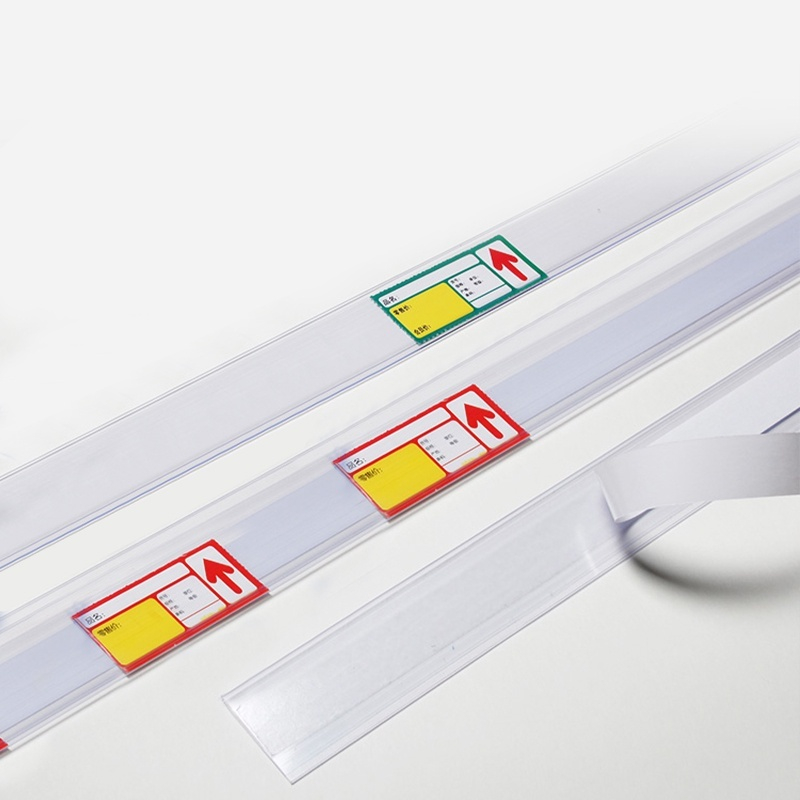 

900*42mm Price Rail / Rail Card Rak Minimarket / Pemegang Label Supermarket