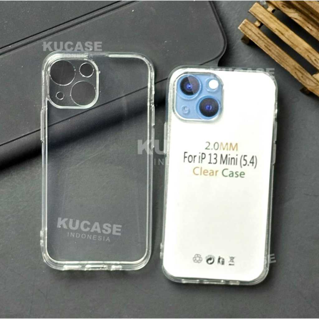 iPhone 13 iPhone 13 Mini iPhone 13 Pro iPhone 13 Pro Max Clear Case 2.0mm Softcase Bening Transparan